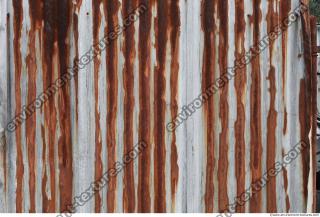 rusted corrugated plates metal 0001